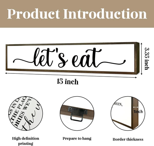 Welcome Sign, Home Wall Decor Wood Framed, Wooden Box Sign Desk Décor, Freestanding Table or Desk Decor, Wall Art for Entryway, Front Door, Porch, Living Room, Welcome To Our Home Signs