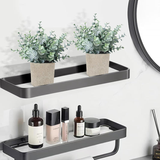2 Pack Fake Plants Eucalyptus Small Potted Artificial Plants Indoor Greenery for Shelf Desk Home Bathroom Modern Farmhouse Living Room Coffee Table Decor