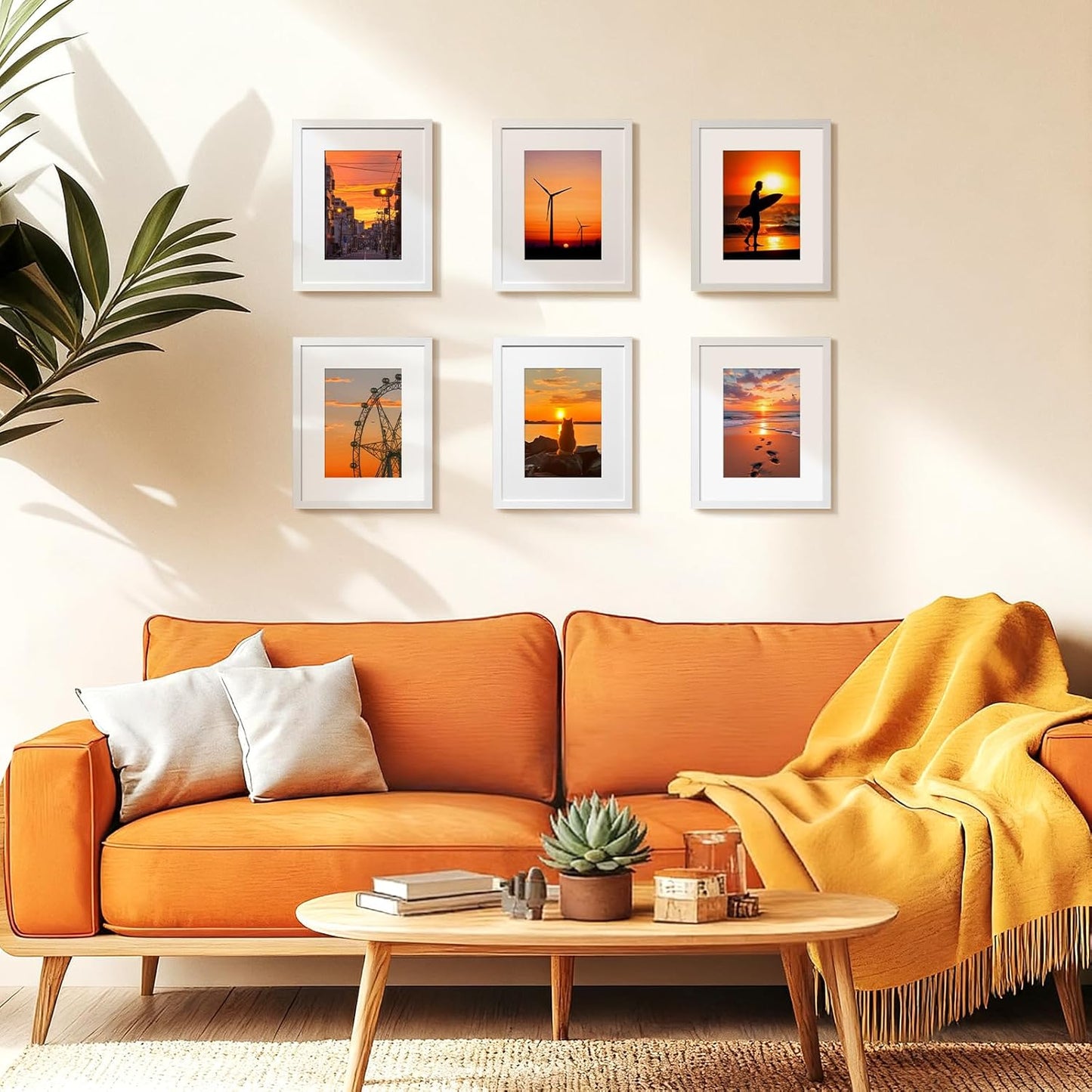 HappyHapi 4x6 Picture Frame Set of 5, Black Frames Display Photo 3.5x5 with Mat or 4x6 without, Gallery Wall Frame Set, Wall or Tabletop Display (Black)