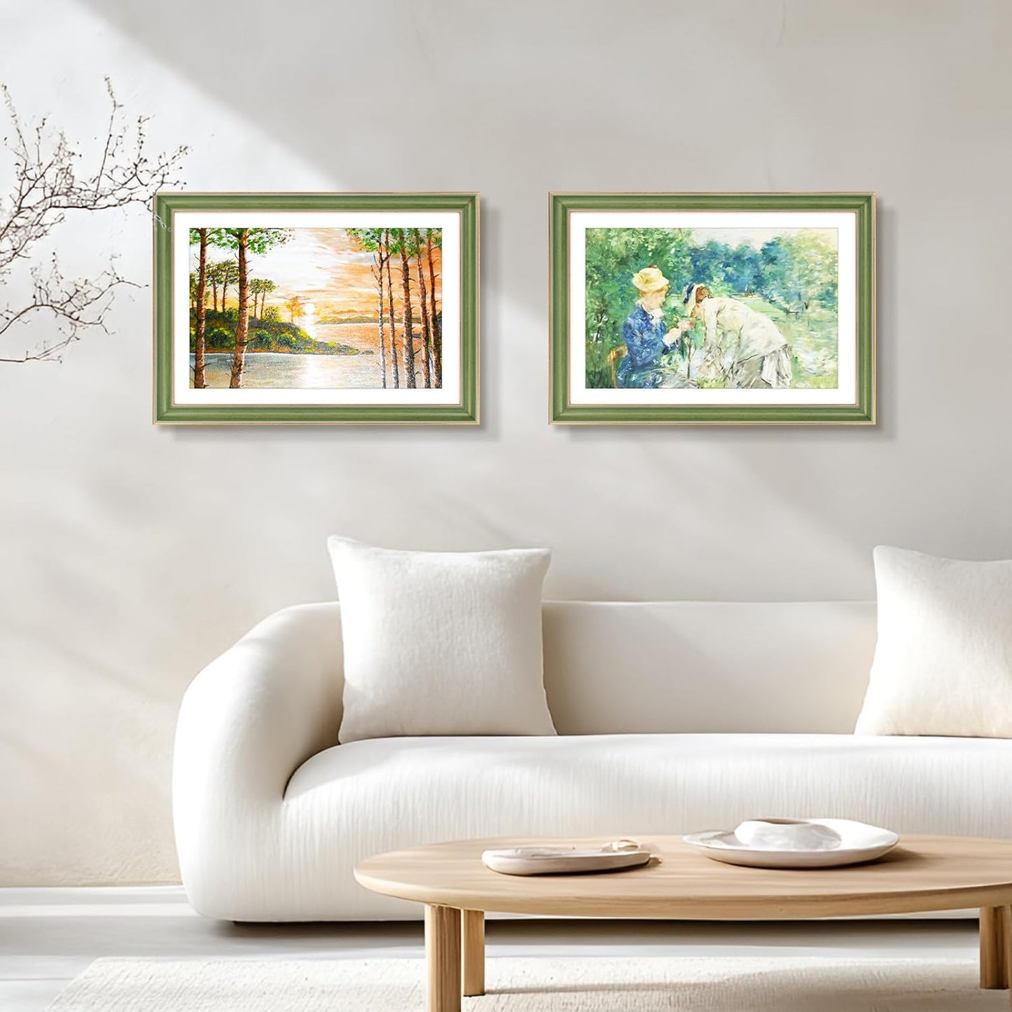 Golden State Art, 11x14 Photo Frame with Mat for Pictures 8x10 and Real Glass (Dark Gold Brown & Bronze Pewter Panel with White Color Mat, 1.25 Inch Frame Border)