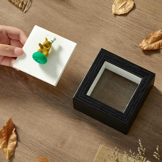 11x14 Shadow Box Display Case Picture Frame with Soft Linen Back, Large Deep Black Shadow Box 11x14 for Flowers Medal Display Case Jersey pet Graduation Memorabilia Baby Ltems Crafts Photos