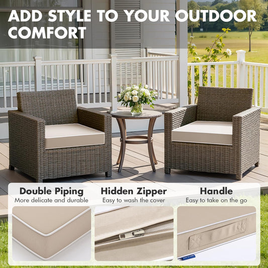 MIULEE Navy Blue 48 x 18 x 3 Outdoor Bench Cushion Waterproof Patio Chair Cushion with Adjustable Straps Set of 1 for Swing Patio Furniture 3-Year Color Fastness Garden Sofa Couch