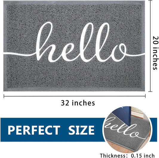 EARTHALL Funny Welcome Mats, Front Door Mat for Outside Entry, Doormat Outdoor/Indoor Entrance, Rugs Entryway Indoor, Outdoor Home Porch Decor 30"x17.5"