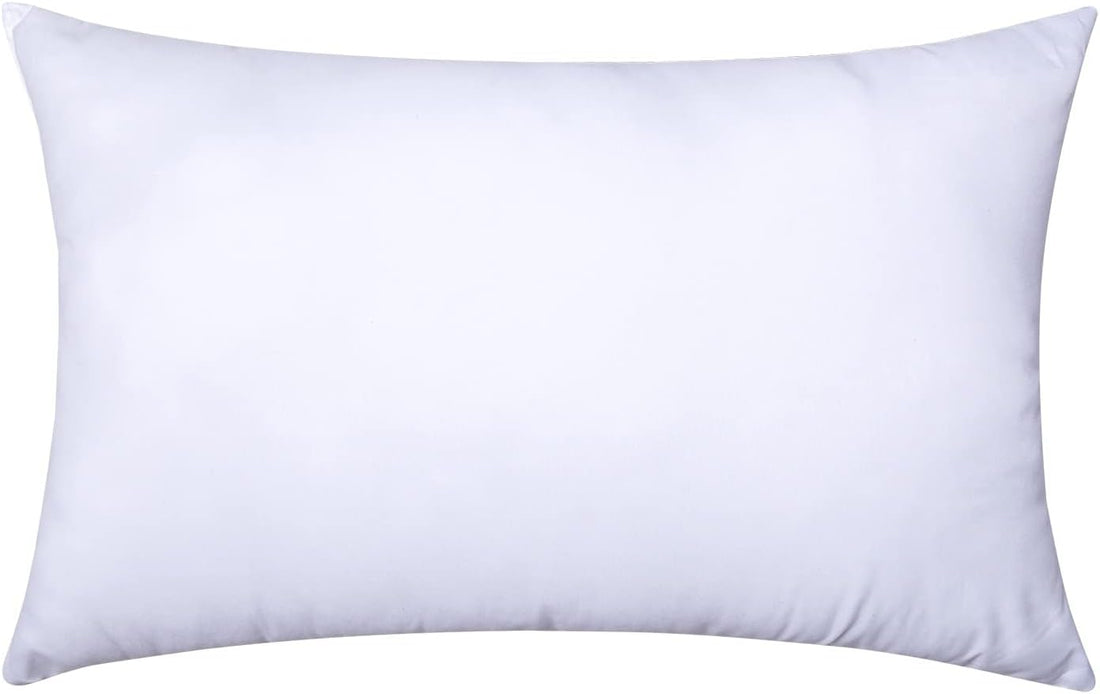 MIULEE Throw Pillow Insert Premium Pillow Stuffer Sham Rectangle for Decorative Cushion Bed Couch Sofa 12x20 Inch - Colors B