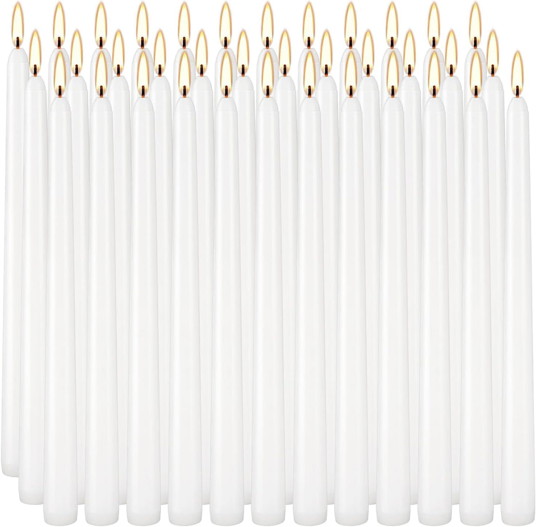 YOROXRG 40 Pack Spell Chime Candles-4 Inch Multi-Colored Taper Candles Sticks-for Home Decor Kitchen Decor Wedding Decoration