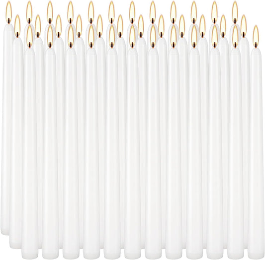 YOROXRG 40 Pack Spell Chime Candles-4 Inch Multi-Colored Taper Candles Sticks-for Home Decor Kitchen Decor Wedding Decoration