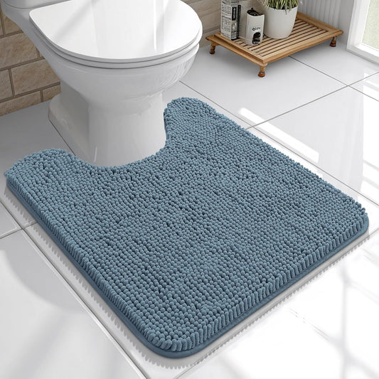OLANLY Bathroom Rugs 30x20, Extra Soft Absorbent Chenille Bath Rugs, Rubber Backing Quick Dry, Machine Washable Bath Mats for