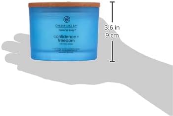 Chesapeake Bay Candle PT40886 Scented Candle Awaken + Invigorate (Lemongrass Eucalyptus) Medium Green Home Décor