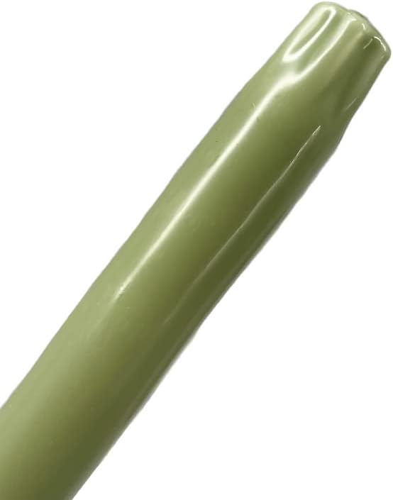 D'light Online White Taper Candles, 10 Inch Premium Quality Candles Hand-Dipped Tapered Candles, Dripless, Smokeless and Unwrapped Bulk Pack for Events - Set of 12 (10 Inch, White)