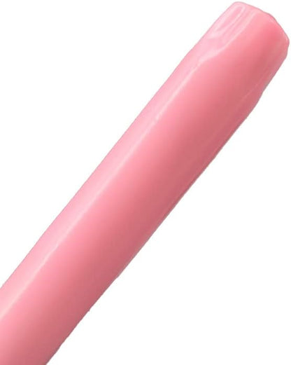 D'light Online White Taper Candles, 10 Inch Premium Quality Candles Hand-Dipped Tapered Candles, Dripless, Smokeless and Unwrapped Bulk Pack for Events - Set of 12 (10 Inch, White)