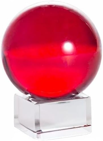 LONGWIN 50mm(2 inch) K9 Photography Solid Crystal Glass Ball Sphere with Free Stand Suncatcher (Clear)