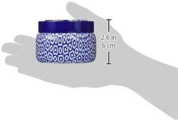 Capri Blue Volcano Printed Travel Tin Jar Candle - Luxury Candle with a Long Lasting Soy Wax Blend - Scented with Tropical & Fruity Fragrance (White Color, 8.5 oz)
