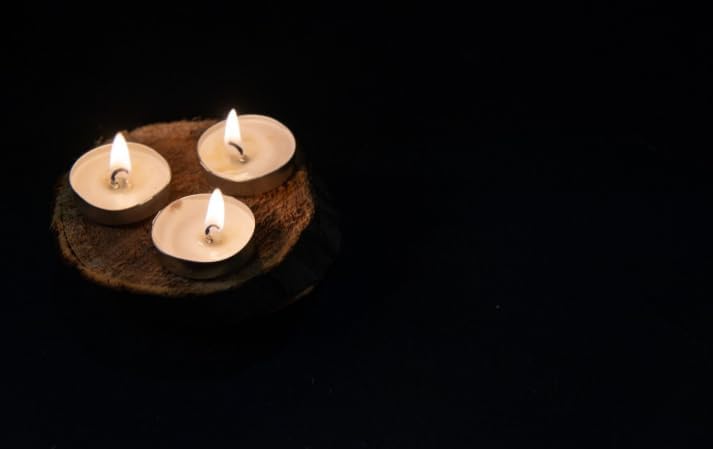 Bulk Mini Tea Lights - 50 Unscented White Travel Candles for Shabbat