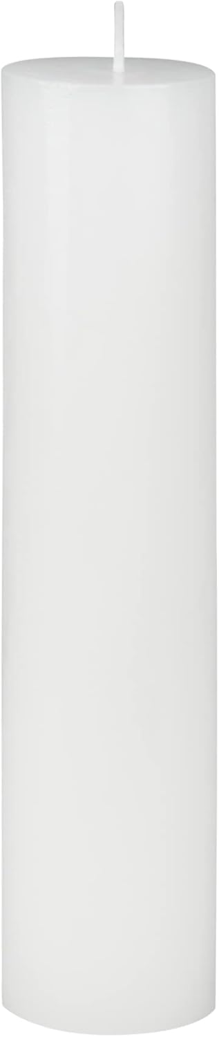 Jeco 9 Inch White Pillar Candle