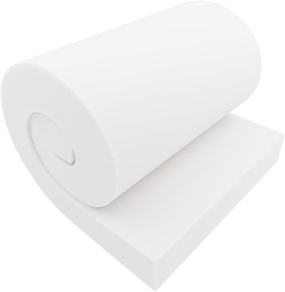 GoTo Foam 1" Height x 24" Width x 72" Length 44ILD (Firm) Upholstery Cushion Made in USA