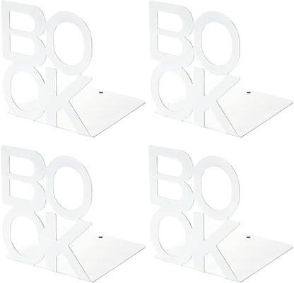 Book Ends,BookEnds Supports for Bookrack Desk,Bookend are Used for Books, Unique Appearance Design,Heavy Duty