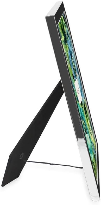 Laura Ashley 5x7 Navy Enamel Picture Frame, Gold Metal Edge with Easel, for Countertop, Counterspace, Tabletop Display, Bookshelf, Desk, Wall Décor, Photo Gallery (5x7, Navy W/Gold)