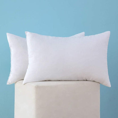 MIULEE 12x20 Pillow Inserts Set of 2, Rectangle Decorative Throw Pillow Premium Fluffy Lumbar Pillow Forms Stuffer for Living Room Sofa Couch Bed