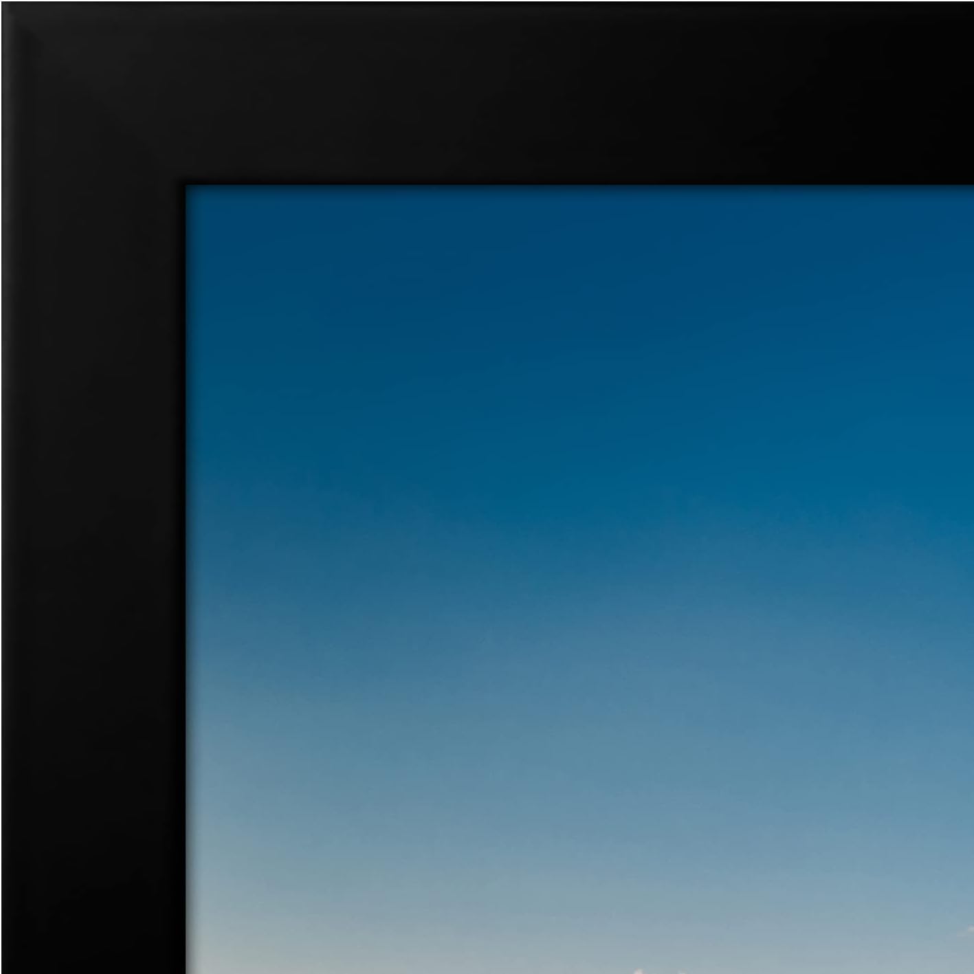 Americanflat 12x18 Poster Frame with Shatter-Resistant Glass - Signature Collection - Gallery-Style Frames Made of Engineered Wood - Photo Frame for Wall Display - Black - Colors B