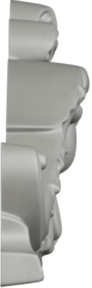 Ekena Millwork 42 3/8"W x 8 3/8"H x 2 1/2"P Kendall Center with Scrolls Onlay