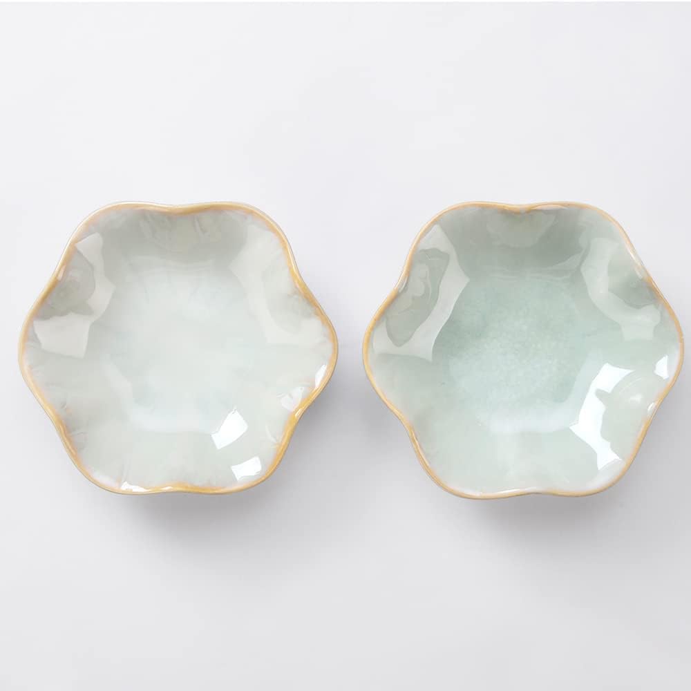 JAMEND CLXP Lotus Leaf Shape Decorative Ring Tray, Small Key Bowl, Ceramic Trinket Tray Jewelry Dish Organizing Necklace Earrings, Home Decoration for Mom Best Friend Sister, Pink.