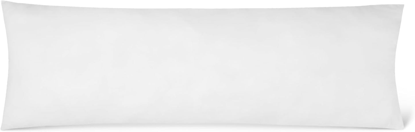Amazon Basics Square Hypoallergenic Pillow Insert, Down Alternative Fiberfill, Sofa Bed Couch Decorative Stuffer, 18", 2-Pack