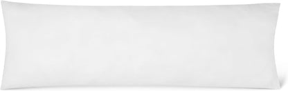 Amazon Basics Square Hypoallergenic Pillow Insert, Down Alternative Fiberfill, Sofa Bed Couch Decorative Stuffer, 18", 2-Pack