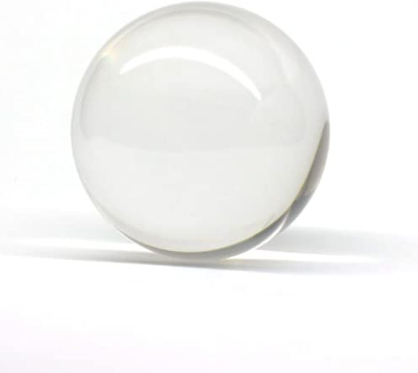CHENGXINWENHUA Decorative Orbs for Bowls and Vases Set of 1，Diameter 3" Crystal Sphere Ball,Camera Sphere and Photography Orb (Green-1)