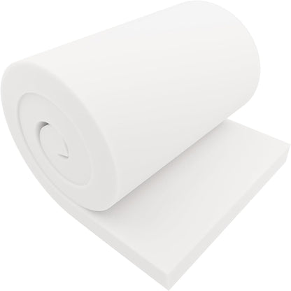 GoTo Foam 1" Height x 24" Width x 72" Length 44ILD (Firm) Upholstery Cushion Made in USA