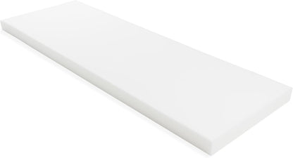 GoTo Foam 1" Height x 24" Width x 72" Length 44ILD (Firm) Upholstery Cushion Made in USA