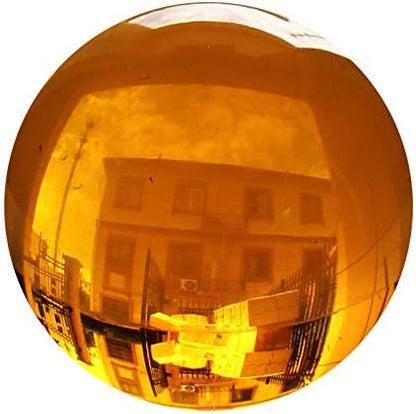 CHENGXINWENHUA Decorative Orbs for Bowls and Vases Set of 1，Diameter 3" Crystal Sphere Ball,Camera Sphere and Photography Orb (Green-1)
