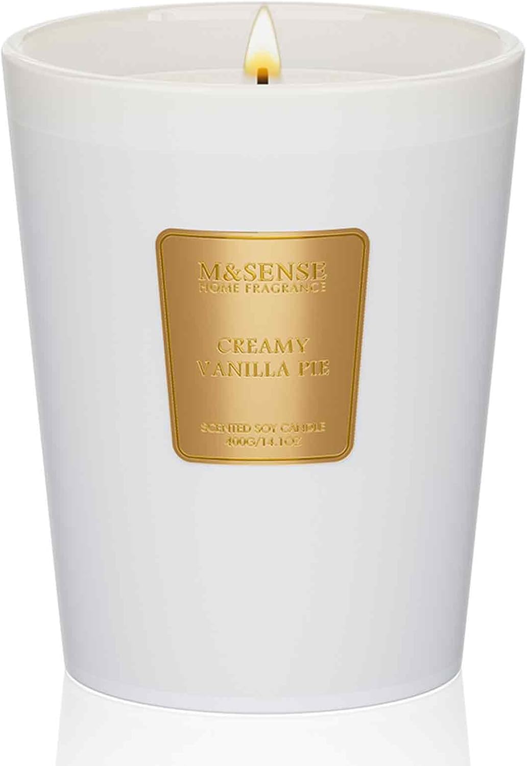 M&SENSE Jasmine Candles Highly Scented 3 Wick 35oz 150 Hours Burn Extra Large Jar Candles for Women, Natural Soy Wax Aromatherapy Candle for Stress Relief, Meditation, Yoga, Spa - Colors B