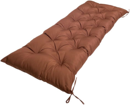 Waterproof & Sun-Resistant Outdoor Bench Cushion - Universal Fit for Patio Chairs, Swing Seats.Lounger Seat Cushions Outdoor Loveseat Bench Seat Pads (Navy,39.4 X 19.7 Inch)