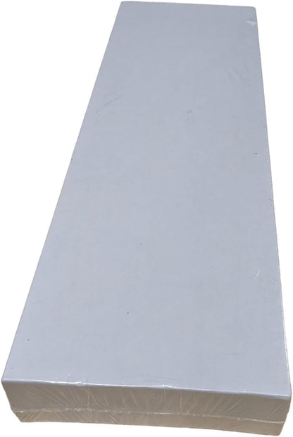 D'light Online White Taper Candles, 10 Inch Premium Quality Candles Hand-Dipped Tapered Candles, Dripless, Smokeless and Unwrapped Bulk Pack for Events - Set of 12 (10 Inch, White)