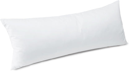 puredown® Euro Pillow Inserts 24 x 24 (Pack of 2, White), Feather Down Pillow Stuffer, White Throw Pillows for Bed, Couch, and Cushion