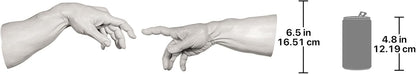 Design Toscano The Creation Wall Sculpture in Ancient Stone (Set of 2),Antique Stone