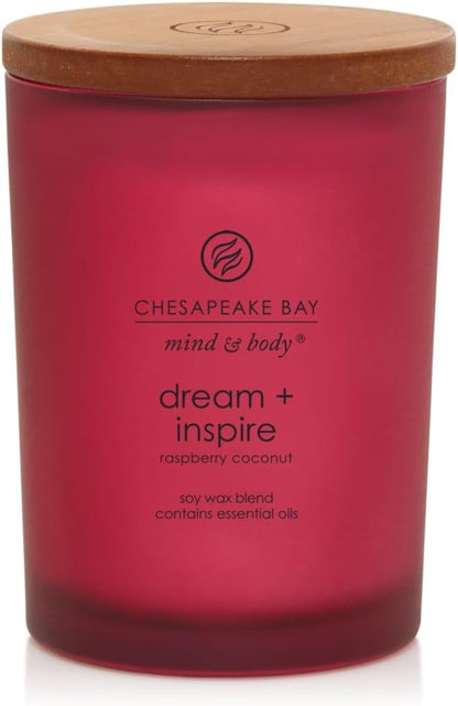 Chesapeake Bay Candle PT40886 Scented Candle Awaken + Invigorate (Lemongrass Eucalyptus) Medium Green Home Décor