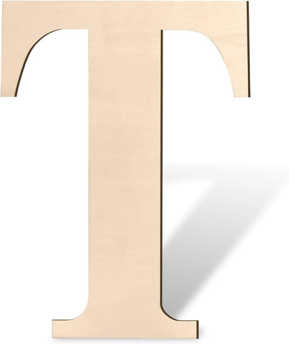 17 inch Large Wooden Sign & for Wall Decor, Big Wood Symbol &, Giant Paintable Blank Wooden Shapes for Crafts, Unfinished Wood Cutouts for Birthday Party, Rustic Wedding, Christmas Decor, Baby Shower
