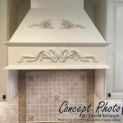 Ekena Millwork 32 1/4"W x 8 7/8"H x 1 5/8"P Legacy Center Onlay