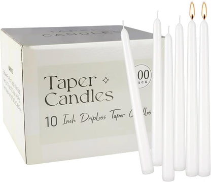 YOROXRG 40 Pack Spell Chime Candles-4 Inch Multi-Colored Taper Candles Sticks-for Home Decor Kitchen Decor Wedding Decoration-10 Colours