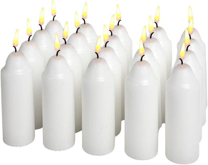 Candles for UCO Candle Lanterns, Long-Burning Candles for Outdoor, Camping, Prepping Supplies and Emergency Preparedness