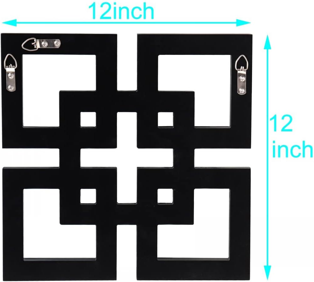 QMDECOR 2 Pack Silver Mirrored Square Wall-Mounted Mirrors Modern Glam Accent Decor for Home