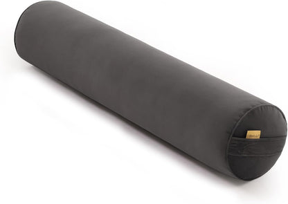 Body Pillow for Adults,Long Round Pillow,Big Cylindrical Pillow,Large Full Bolster Pillows for Side Sleepers (Steel Gray, 47.24"*7.87")
