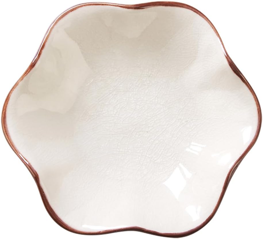 JAMEND CLXP Lotus Leaf Shape Decorative Ring Tray, Small Key Bowl, Ceramic Trinket Tray Jewelry Dish Organizing Necklace Earrings, Home Decoration for Mom Best Friend Sister, Pink.