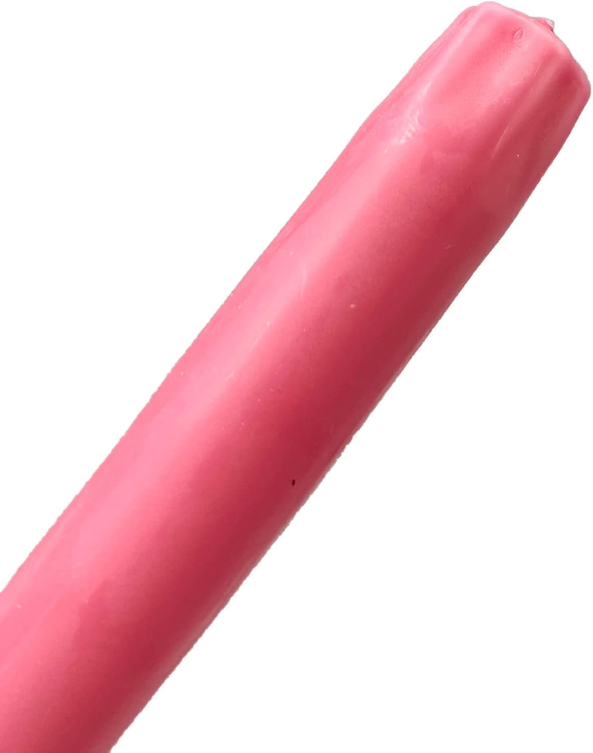 D'light Online White Taper Candles, 10 Inch Premium Quality Candles Hand-Dipped Tapered Candles, Dripless, Smokeless and Unwrapped Bulk Pack for Events - Set of 12 (10 Inch, White)