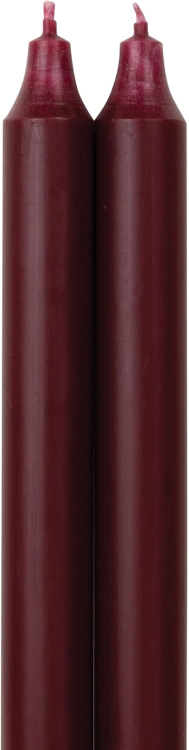 Northern Lights Candles - 12" 2PK Premium Tapers, Prairie Blue - 72865