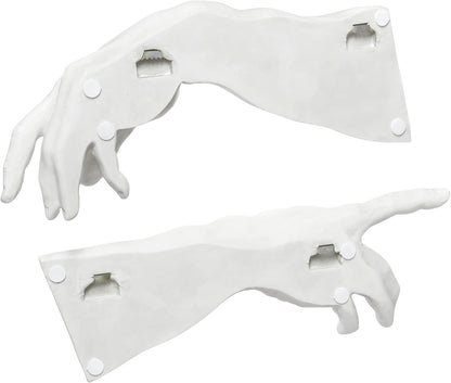 Design Toscano The Creation Wall Sculpture in Ancient Stone (Set of 2),Antique Stone