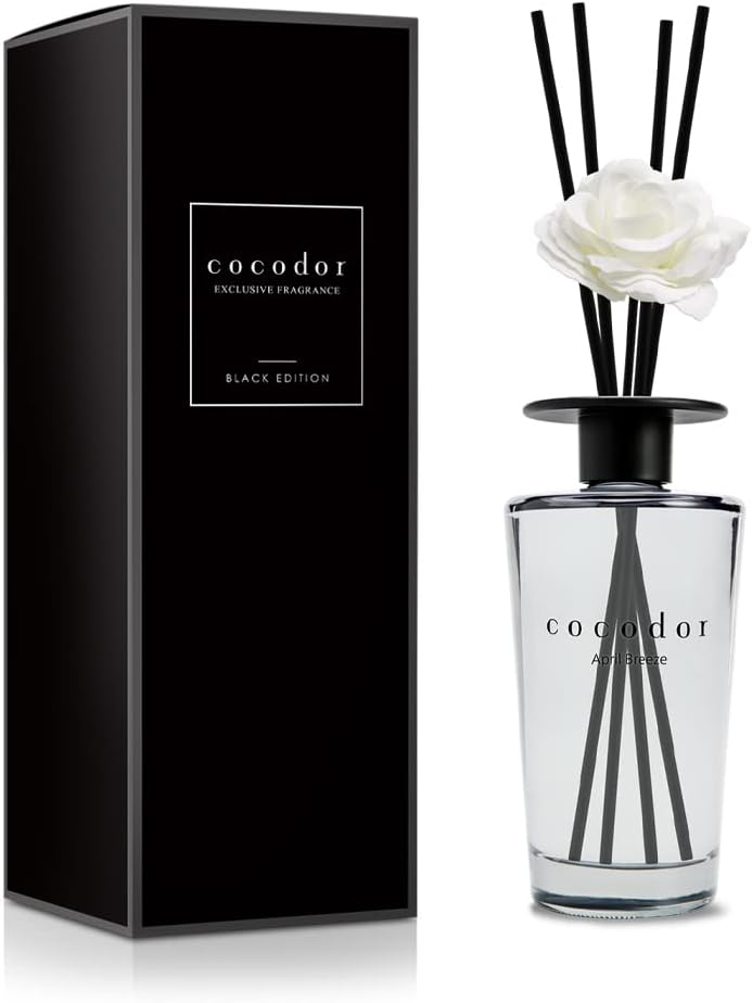COCODOR Signature Reed Diffuser Set/Refreshing Air / 6.7oz /1 Pack/Home Fragrance Diffuser, Oil Scent Diffuser for Bathroom Shelf Decor