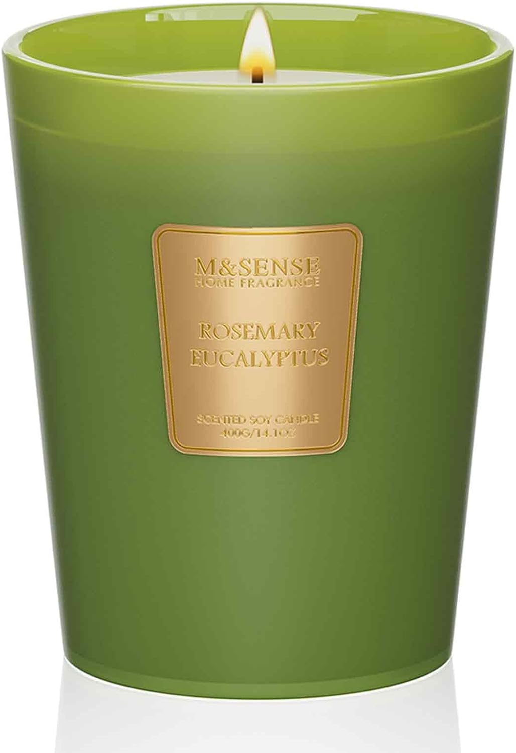 M&SENSE Jasmine Candles Highly Scented 3 Wick 35oz 150 Hours Burn Extra Large Jar Candles for Women, Natural Soy Wax Aromatherapy Candle for Stress Relief, Meditation, Yoga, Spa - Colors B
