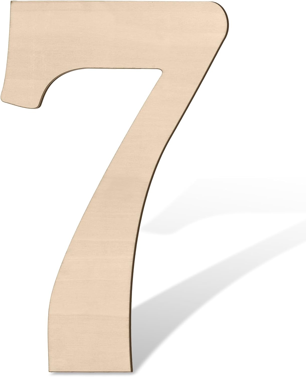 17 inch Large Wooden Sign & for Wall Decor, Big Wood Symbol &, Giant Paintable Blank Wooden Shapes for Crafts, Unfinished Wood Cutouts for Birthday Party, Rustic Wedding, Christmas Decor, Baby Shower